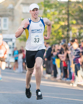 This photo is of Max Cunningham. It was taken by Bourton Roadrunners