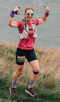 This photo is of Lisa Kay. It was taken by a Maverick Race photographer